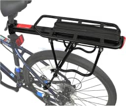 Bagageiro traseiro para bike rack bicicleta aro 26 a 29 ajustável