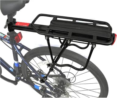 Bagageiro traseiro para bike rack bicicleta aro 26 a 29 ajustável