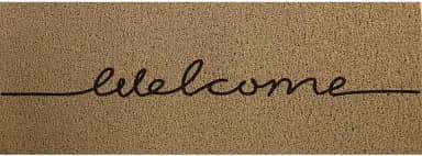 Kapazi 01vilonwel - Capacho Vinil Long Welcome, Ouro