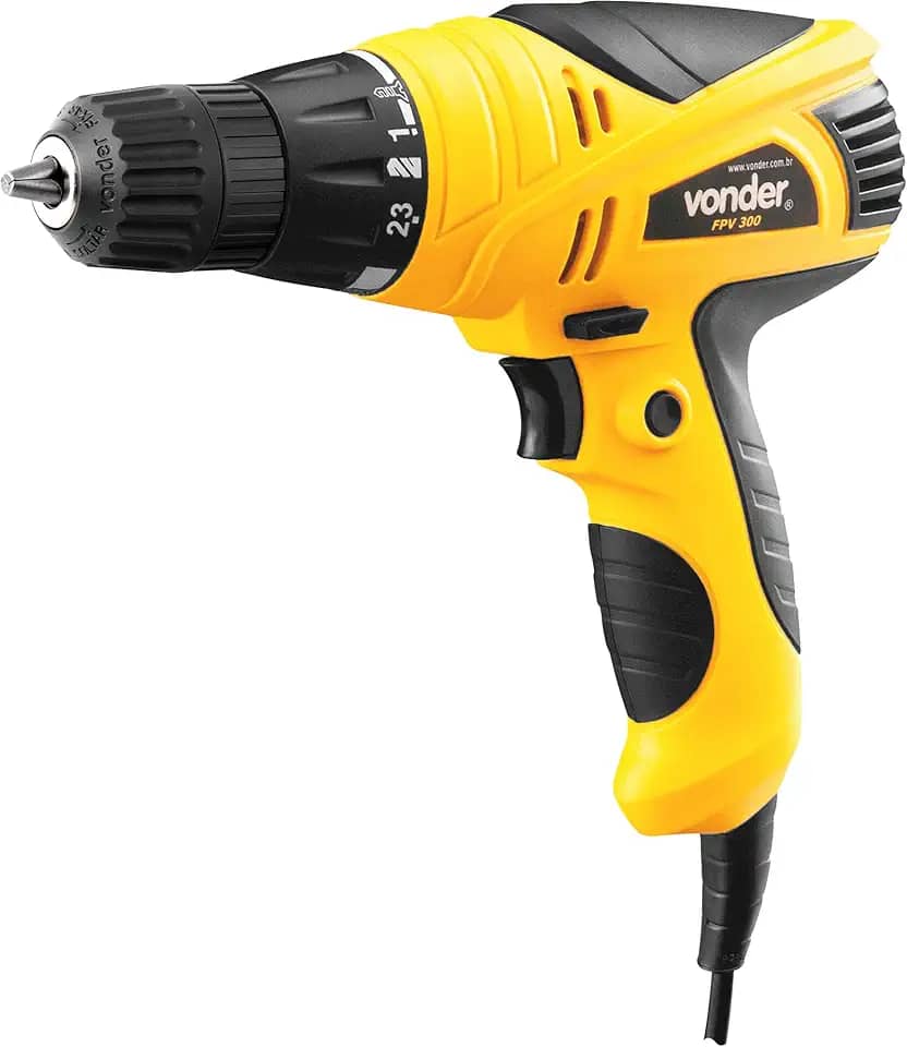 Vonder, Furadeira/Parafusadeira 3/8', 280 W, Fpv 300, 220 V~.