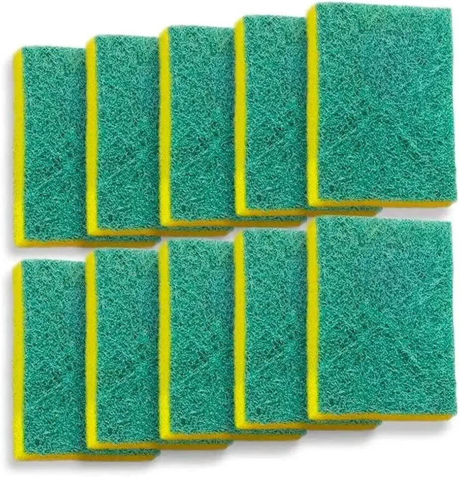 Esponja de Limpeza Dupla Face 3M - Scotch Brite C/10Unidades