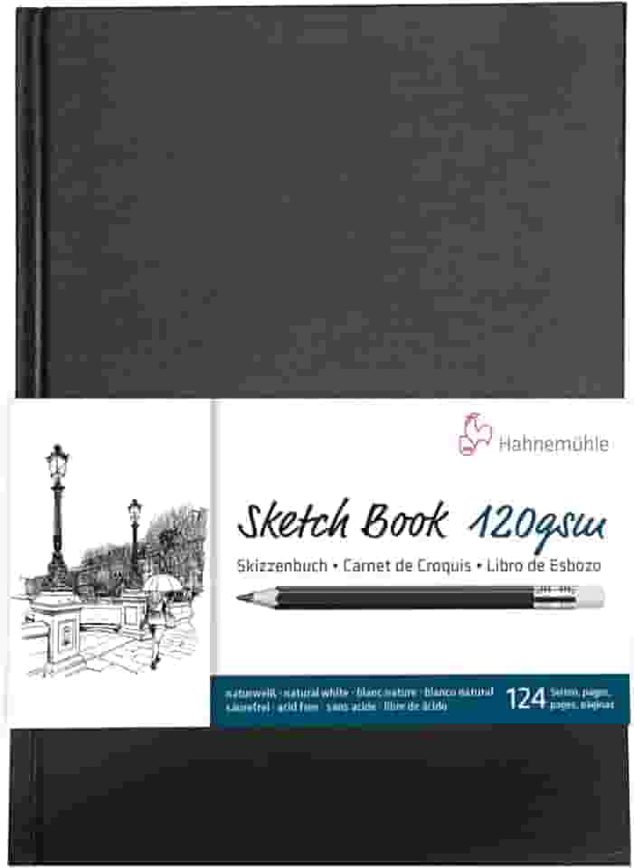 Sketch Book 120 g/m², caderno desenho, A5, 62 fls