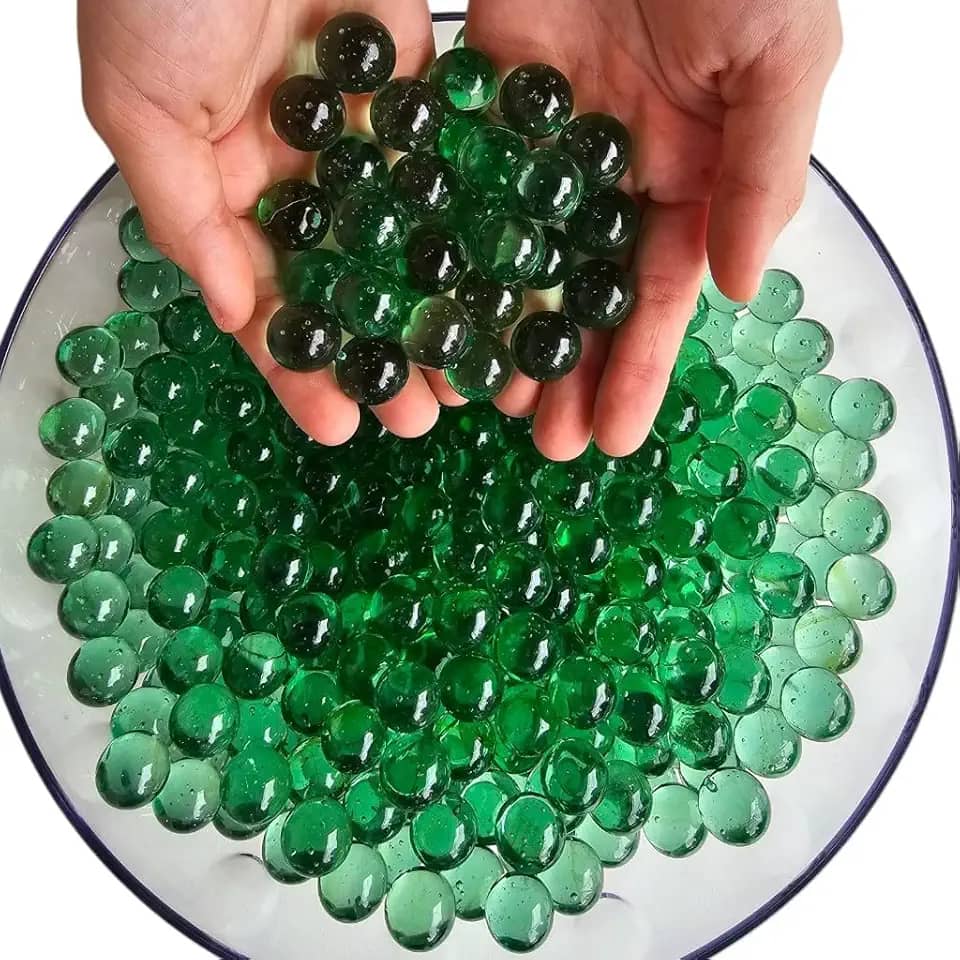 200 Bolinhas Gude Bola Vidro Burca Fubeca Lisa Bila