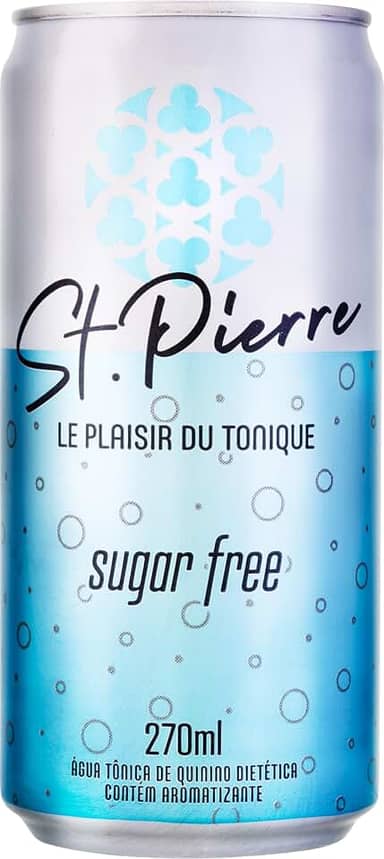 Agua Tonica St Pierre Sugar Free Lata 270 Ml ST PIERRE Sabor 270Ml