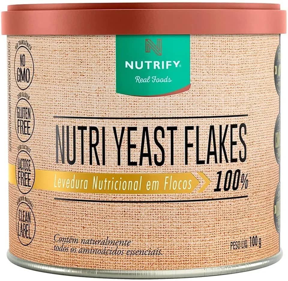 Levedura Nutricional em Flocos Nutri Yeast Flakes Nutrify 100g