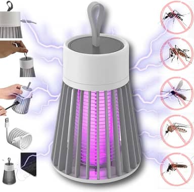 Luminaria Mata Mosquito Eletrica, Armadilha Repelente de Pernilongo com Luz Ultravioleta, Lampada de Choque para Combate a Dengue, Proteção Portátil Contra Inseto, LED USB com Luz UV Anti Mosca PREIS