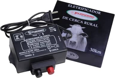 Eletrificador Rural Cerca Elétrica Fazendeiro 30 Km Bivolt