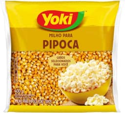 Milho para Pipoca Tipo 1 Yoki Pacote 400g