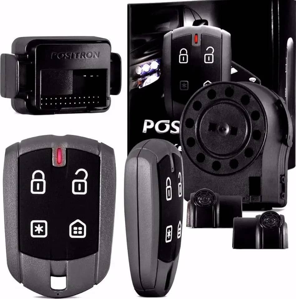 Alarme Keyless Com Trava Automática 330, Positron, 10975000, Bloqueador De Veículo