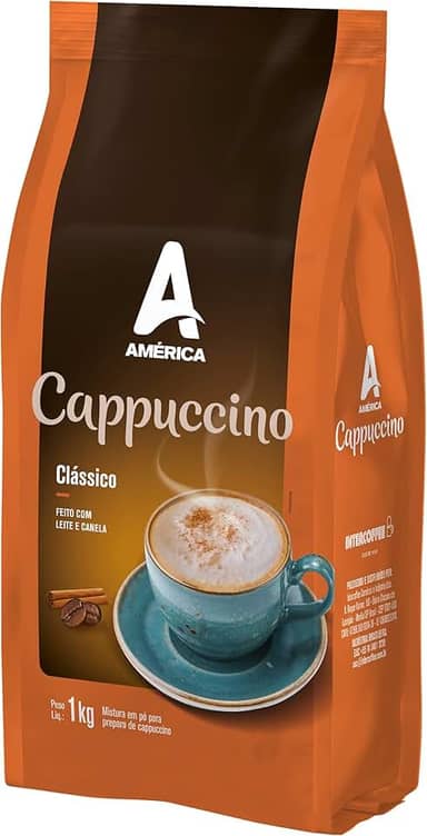 Cappuccino em Pó América Clássico 1 kg