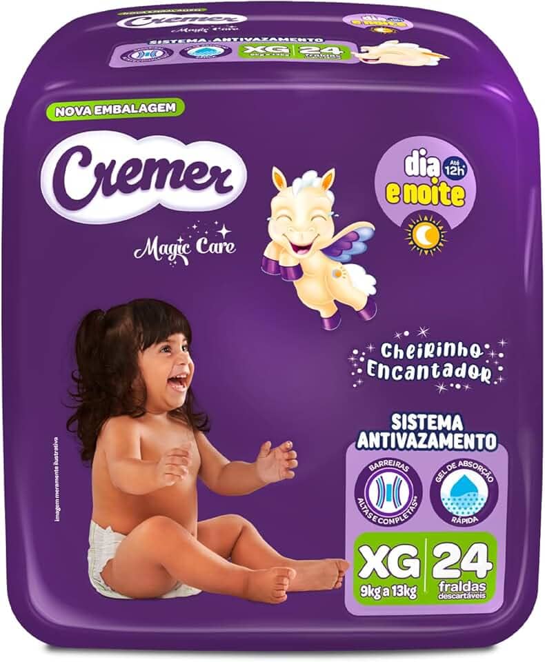 Fralda Cremer Econômica XG 24 Unidades