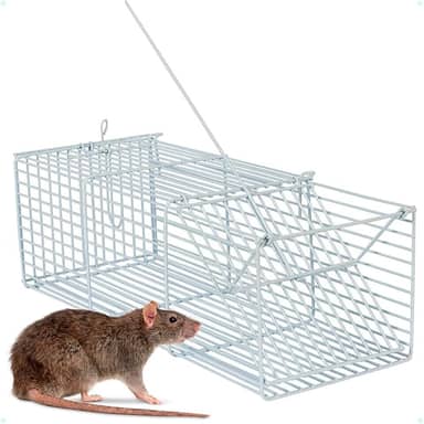 ARMADILHA RATOEIRA ARAMADA PARA CAPTURAR RATOS ROEDORES E CAMUNDONGOS