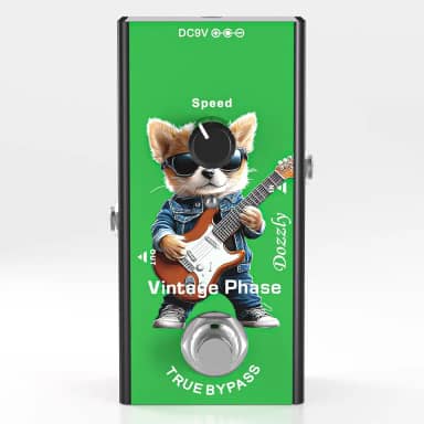 Dozzly Pedal De Guitarra Phaser Vintage Phase Electric Effects Dc 9V True Bypass