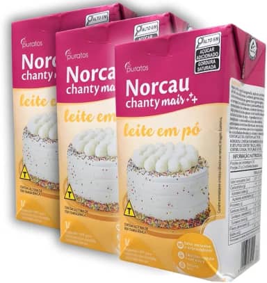 Chantilly Norcau Chanty Mais Sabor Leite em Pó 1l Puratos
