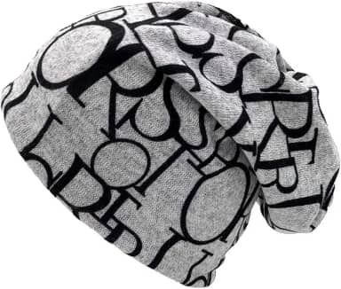 Gorro Beanie Touca Alexvyan Monte alto ABCD duplo Cachecol Unissex Inverno Tricô