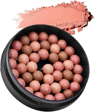 Blush Em Creme Para Pele Madura | Blush Natural De Longa Duração Em Forma De Bola - Produtos De Beleza Para Iluminar Contornar E Realçar Pele Madura Em Ocasiões Especiais Ou Diárias