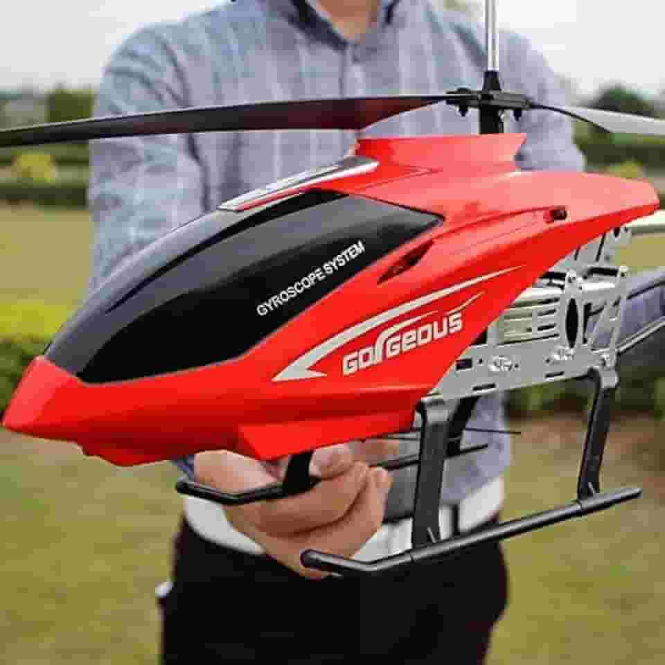 Grande Helicóptero De Controle Remoto RC Aeronave Drone Brinquedos Ao Ar Livre Adulto Carregamento Remoto Elétrico Aeronave Resistente A Quedas Pais-Menino Meninos Meninas Presentes Brinquedo 3.5C