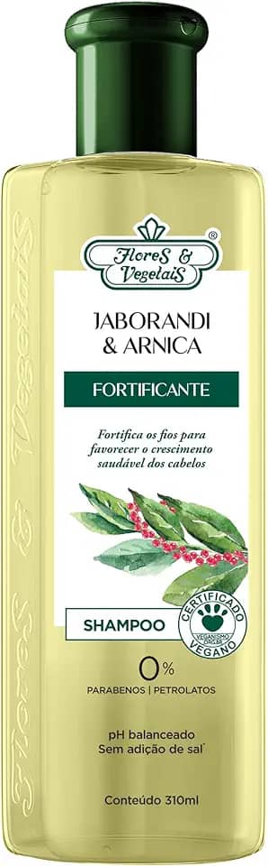 Flores e Vegetais Shampoo Jaborandi Arnica Fort 310Ml E Vegetais