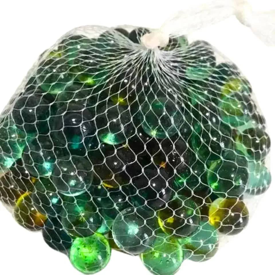 50 Bolinhas de Gude de Vidro Coloridas – Kit para Massagem e Escalda-Pés, Brinquedo Infantil, Decoração e Artesanato – Resistente e Diversos Modelos - TYDA