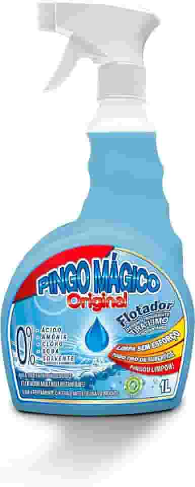 Pingo Mágico Limpador Multiuso, 1 Litro, Tira Limo, para Limpeza Pesada