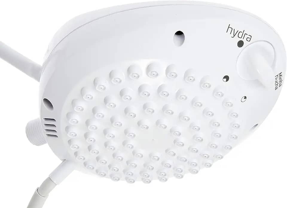 Hydra Chuveiro Elétrico Branco Minha Ducha 4T, 6200W 220V