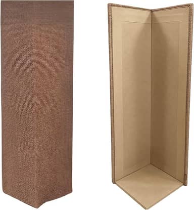 Arranhador e Protetor para Sofá de Gato PETYC Modelo de Canto com Juta ou Carpete, Alta Resistência (Carpete)