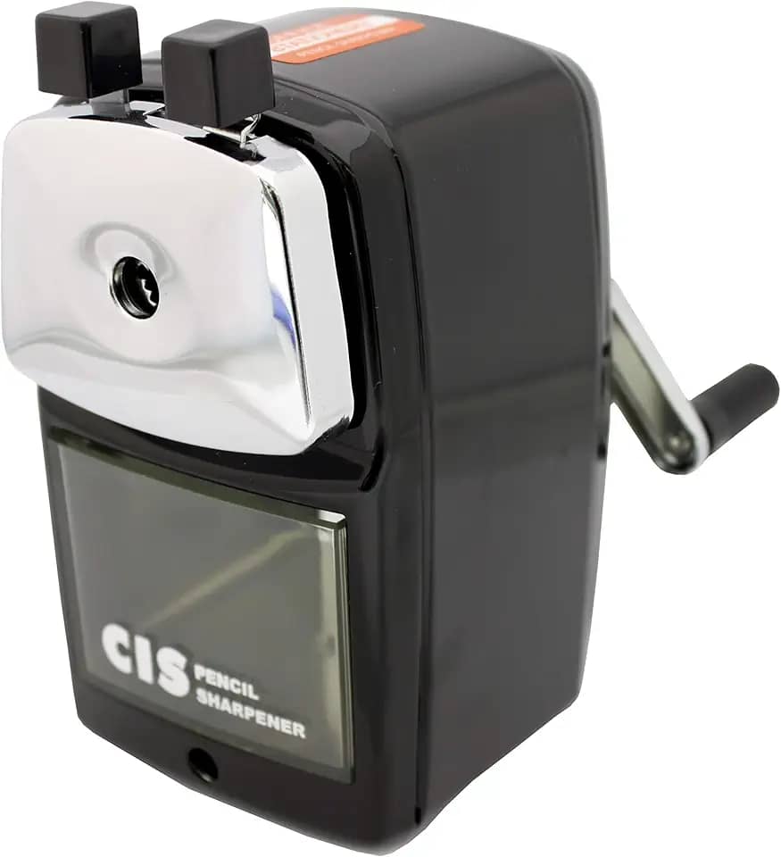 Apontador de Mesa Grande, CIS, 181.6100, Preto