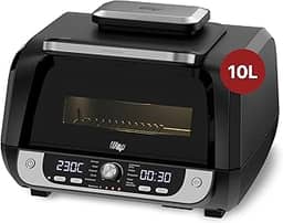 WAP Fritadeira Elétrica Air Fryer Barbecue Digital 12 em 1, 10 Litros, 4 Níveis de Temperatura, Antiaderente, 1800W 127V