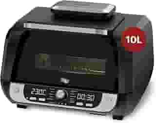 WAP Fritadeira Elétrica Air Fryer Barbecue Digital 12 em 1, 10 Litros, 4 Níveis de Temperatura, Antiaderente, 1800W 127V