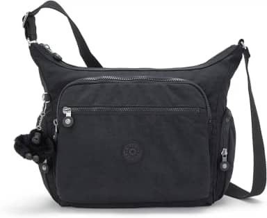 Gabbie Bolsa feminina transversal leve, bolsa de ombro de nylon casual