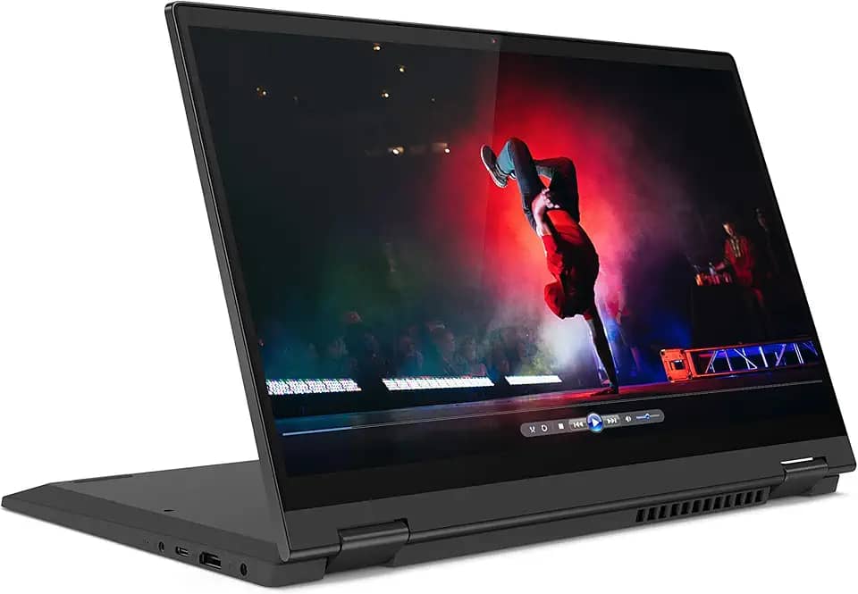 Laptop 2021 Lenovo IdeaPad Flex 5 14' FHD Touch 2 em 1 conversível, AMD Ryzen 3 4300U, 4 GB RAM, 256 GB SSD, Windows 10 S
