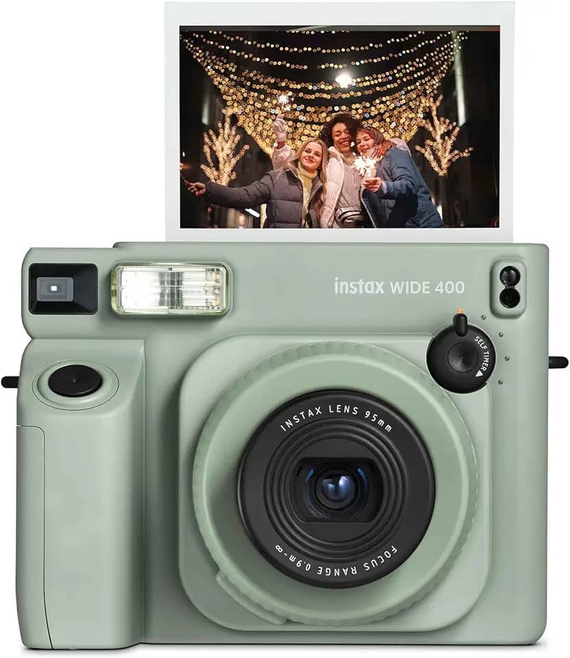 Fujifilm Câmera instantânea INSTAX Wide 400 - verde sálvia