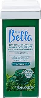Cera Depilatória Refil Roll-On Algas e Menta Depil Bella 100 g