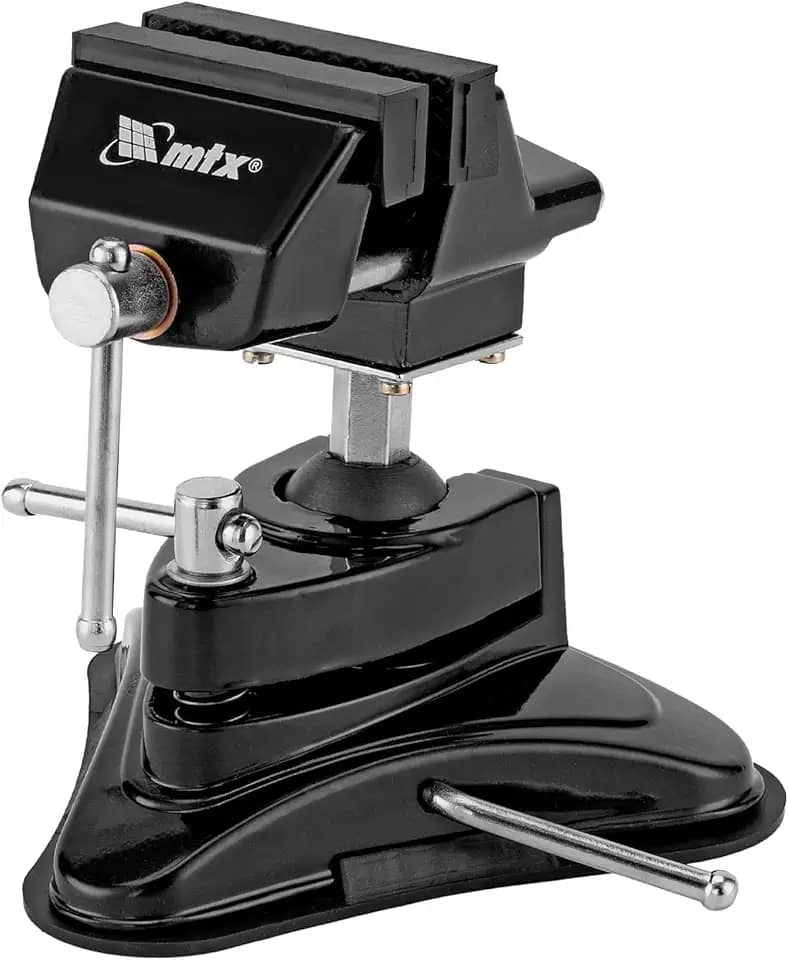 Mtx Mini Torno De Bancada 3 Polegadas Com Base De Ventosa