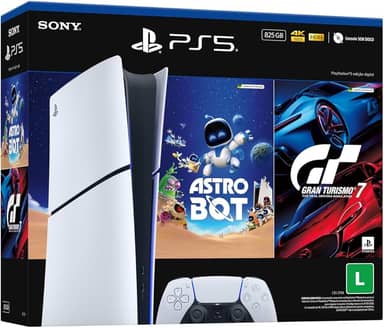 PlayStation®5 Slim Digital 825GB – Pacote ASTRO BOT e Gran Turismo 7