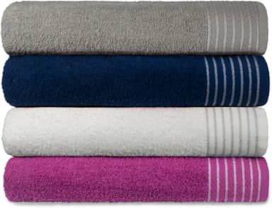 Kit 4 Toalha Banhao Gigante Extra Macia New Sublime com Alta Absorcao - Casa di Nalu(variadas)