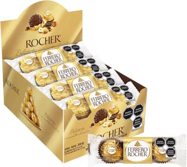 Chocolate Bombom Ferrero Rocher C/48 - Ferrero