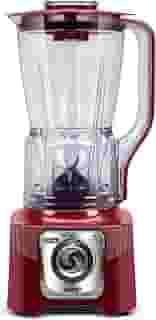 Liquidificador Arno Powermax 1200W XXL LN86, Carmim, com 6 Lâminas Powelix Pro, Copo de 2.25L, Tecnologia Autolock Anti Vazamento e Limpeza Fácil, 110V