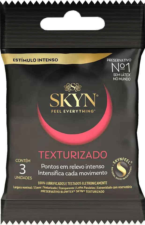 SKYN Preservativo Texturizado Com 3 Unidades