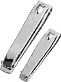 Marco Boni Kit De Cortadores Para Unhas Grande E Pequeno 1868 Aço Carbono 2 Itens