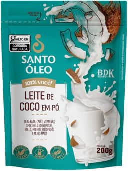 Leite de Coco em Pó - 200G - Santo Óleo, Santo Oleo