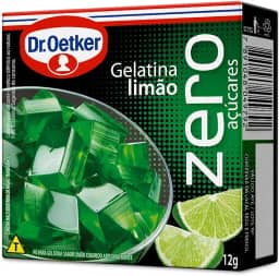 Dr.Oetker Dr. Oetker Gelatina Em Pó Zero Sabor Limão Sobremesa Com Sabor E Consistência Deliciosa Fácil De Fazer 12G