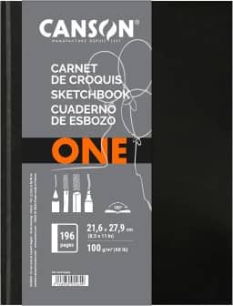 Sketchbook A4 100g/m², Canson, ArTBook One, 98 Folhas