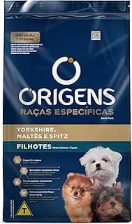 Adimax Ração Origens Raças Especificas Para Filhotes De Yorkshire Maltês E Spitz - 10 1Kg