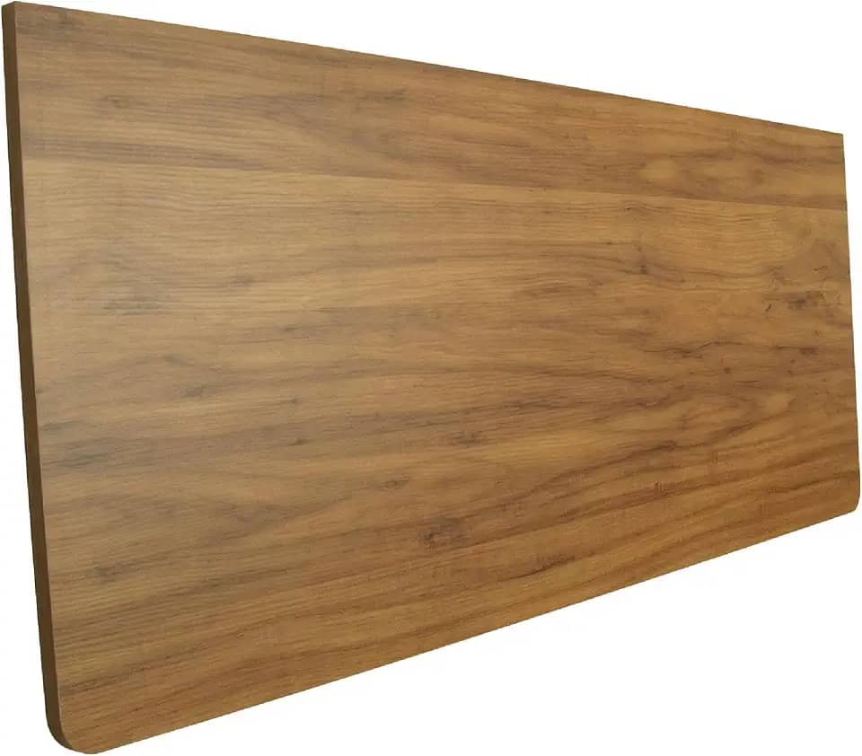 HAYONIK, Mesa Dobrável Para Parede, 110cm, MDF 15mm, Peso Suportado 45Kg, Amêndola Rústica - MDR 1100