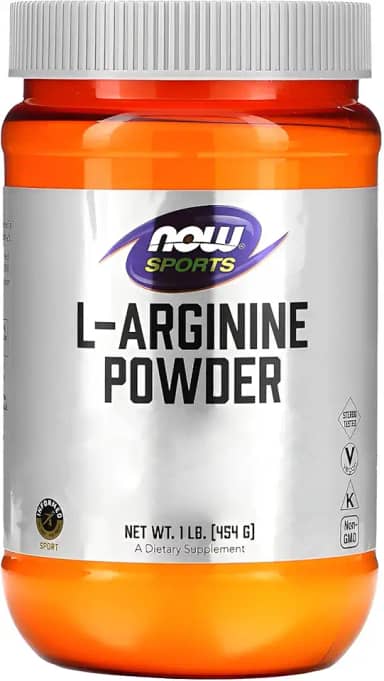 NOW Foods L-Arginina em Pó Sports 454g Importado
