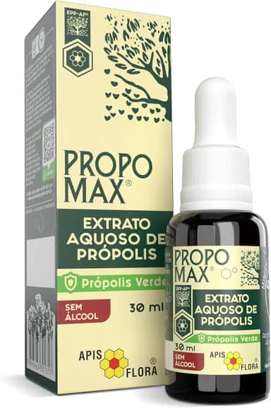 PROPOMAX - Extrato aquoso de Própolis 30 ml, Propomalva Apis Flora