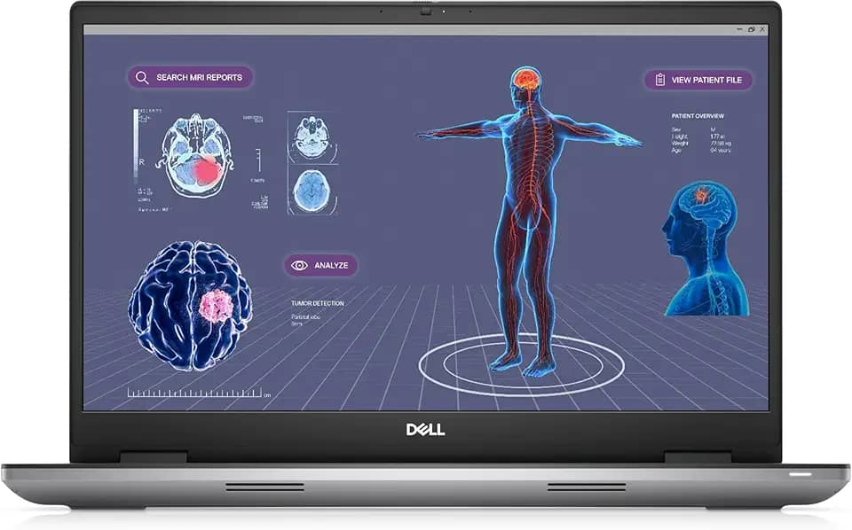 Dell Estação de trabalho móvel Precision 7770 - tela FHD de 500 nits de 17,3 polegadas - Intel Core i9-12950HX de 16 núcleos de 5,0 GHz - SSD de 2 TB - RAM de 128 GB - NV RTX A4500 (16 GB GDDR6) -