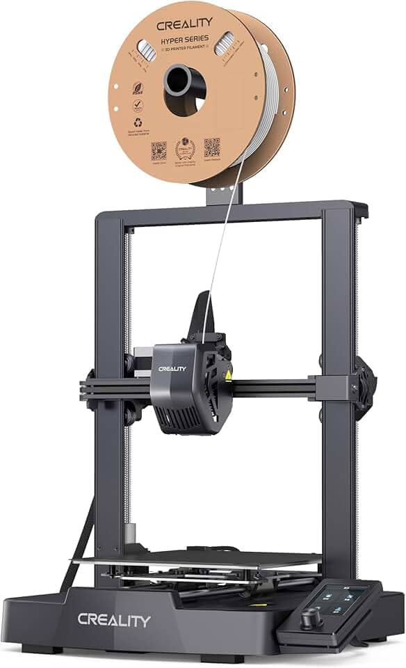 Impressora 3D Creality Ender 3 V3 SE, velocidade de impressão de 250 mm/s Impressoras 3D FDM com nivelamento automático, extrusora direta Sprite com carregamento automático de filamentos