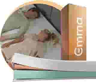 Colchão Casal Emma One Plus – Firme e com suporte ideal, com 10 anos de garantia.